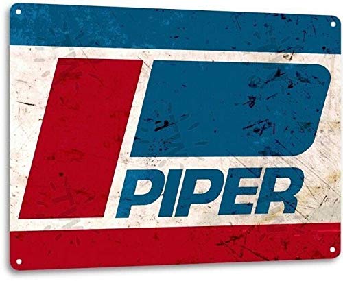 Saraheve Piper Aircraft Logo Wall Decor