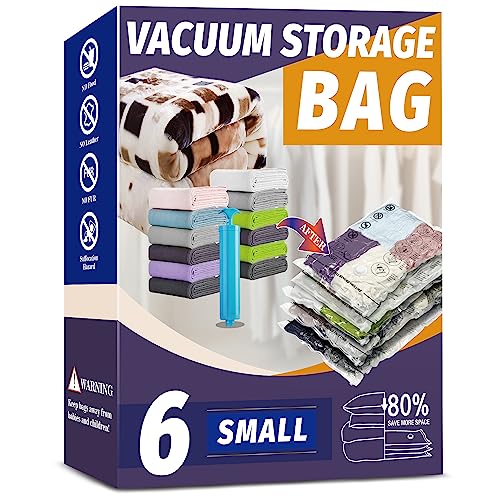 Vacuum Storage Bags with Travel Pump for Clothes