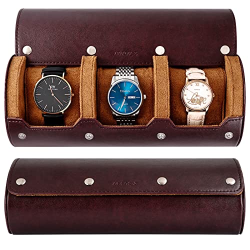 LEFOR·Z Watch Roll Travel Case