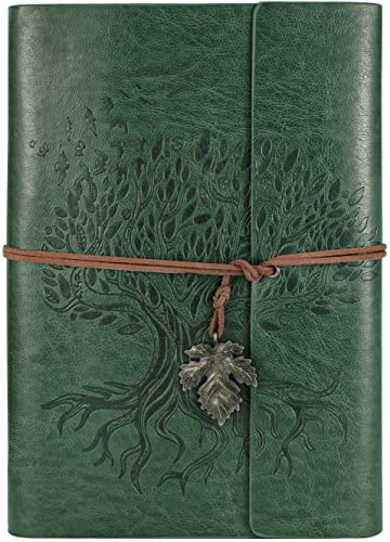 Billtigif Leather Journal Notebook - Stylish and Practical Travel Companion