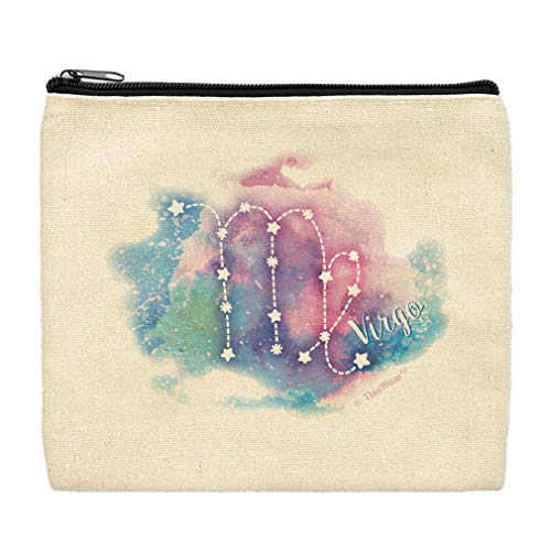 Virgo Canvas Makeup Bag Travel Bag