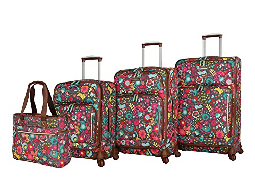 Lily Bloom Luggage Set - Playful Garden Lily Bloom Luggage Set - Playful Garden