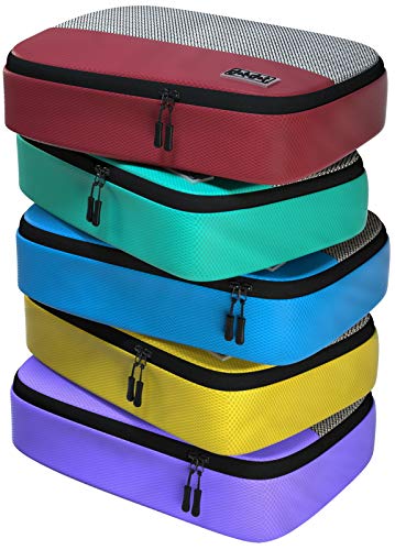 Medium Packing Cubes for Suitcases Set - Travel Organizer Bags