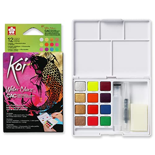 515DkB4SZpL. SL500  - 10 Best Koi Watercolor Travel Set for 2023