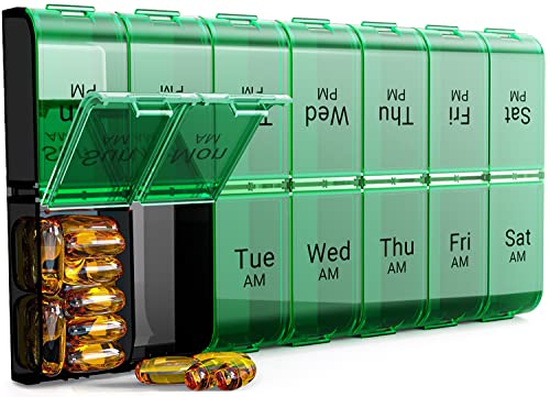 XL 7 Day Pill Box AM PM