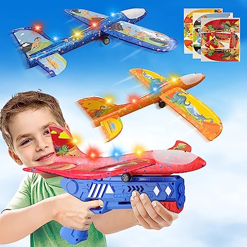 Airplane Launcher Toys - Foam Glider Catapult Plane Toy