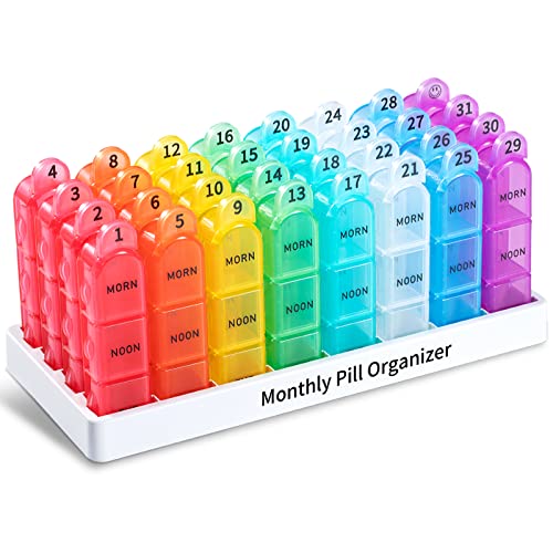 Zoksi Monthly Pill Organizer