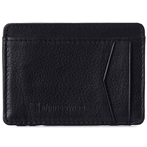 Alpine Swiss RFID Minimalist Wallet