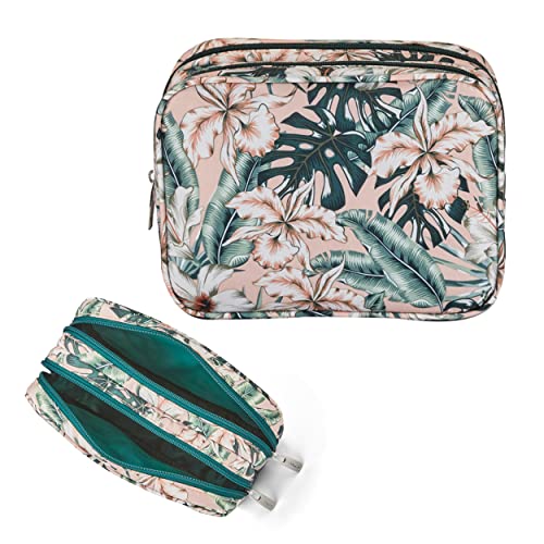 Conair Tropical Print Makeup Bag