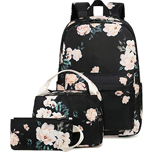 Bluboon Teen Girls School Backpack Set