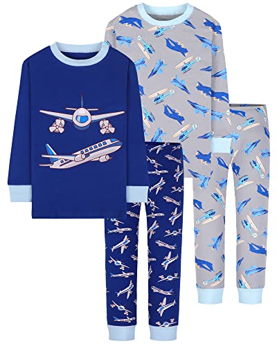 Boys Pajamas Size 7 Long Sleeve Pjs for Boys 7t