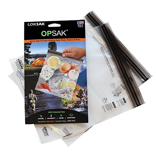 LOKSAK OPSAK Bags - Odorproof Dry Bags (2 Pack)