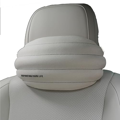 Car Seat Neck Pillow with Memory Foam and Breathable Cover