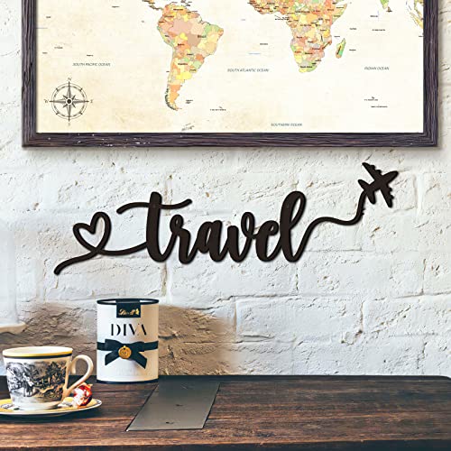 Travel Decor Metal Wall Art Backdrop Decoration Sign