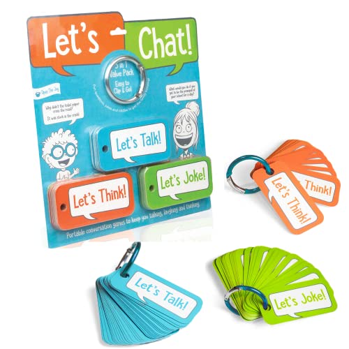 Let’s Chat 3–1 Conversation Starters Cards for Kids