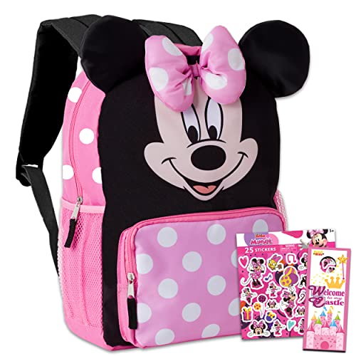 Big Face Minnie Mouse Backpack for Kids