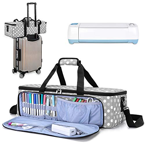 Yarwo Carrying Case Compatible With Cricut Maker, Explore Air 2, Silhouette  Cameo 4 And Cameo 3, Large Opening Die Cut Machine B