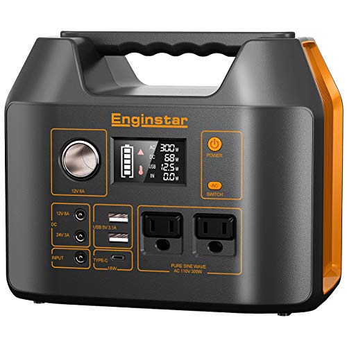 EnginStar 300W Solar Generator: Compact, Powerful, and Reliable