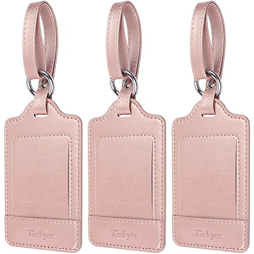 Teskyer Luggage Tag: Stylish and Practical Travel Bag Labels
