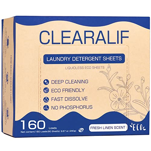 CLEARALIF Laundry Detergent Sheets