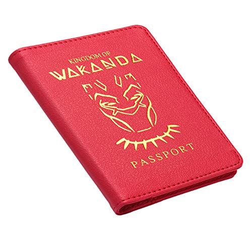 Wakanda Printed Passport Holder