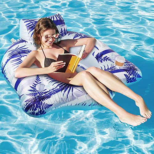 Polita Pool Float with Backrest - Perfect for Pool Fun