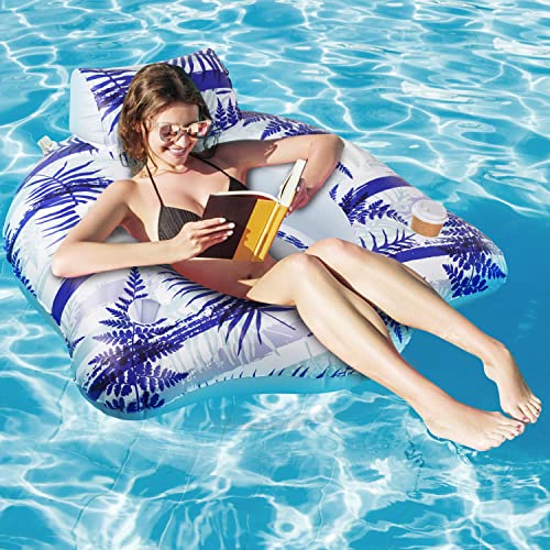 Polita Pool Float with Backrest - Perfect for Pool Fun
