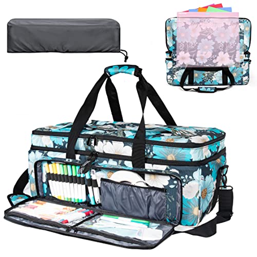  IMAGINING Carrying Case Bag Compatible with Cricut Maker, Maker  3, Explore Air 2, Explore 3, Large Opening Cricut Storage for Cricut  Accessories