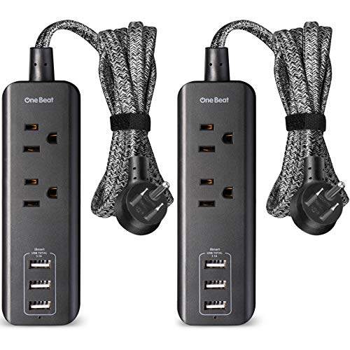 Compact and Versatile Power Strip with USB Ports