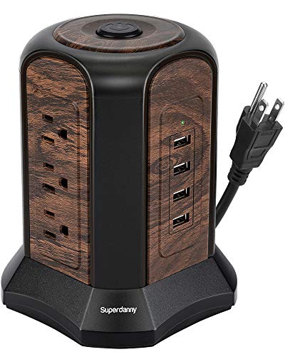 Power Strip Tower Surge Protector