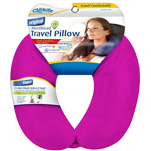 Cloudz Microbead Travel Neck Pillow