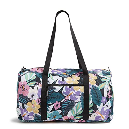 Vera Bradley Packable Duffel, Island Floral