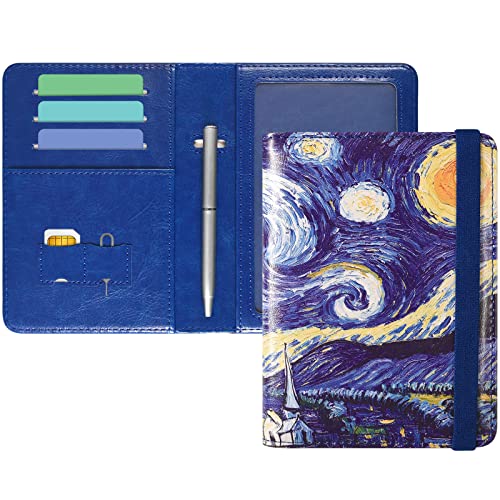 DMLuna Passport Holder with RFID Blocking