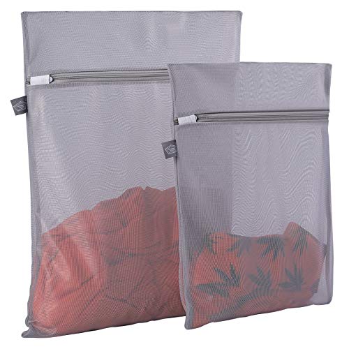 Delicates Laundry Bags with Auto-Locking Zipper