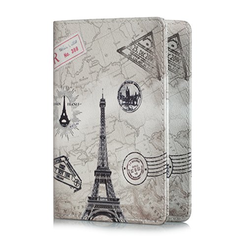 EpicGadget RFID Blocking Travel Wallet Case (Eiffel Tower)