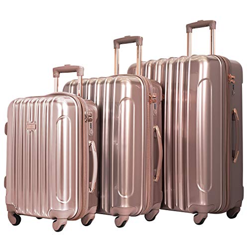 519llc0l9lL. SL500  - 14 Best Rose Gold Luggage for 2024