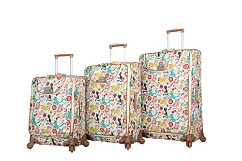 Lily Bloom 3 Piece Luggage Set