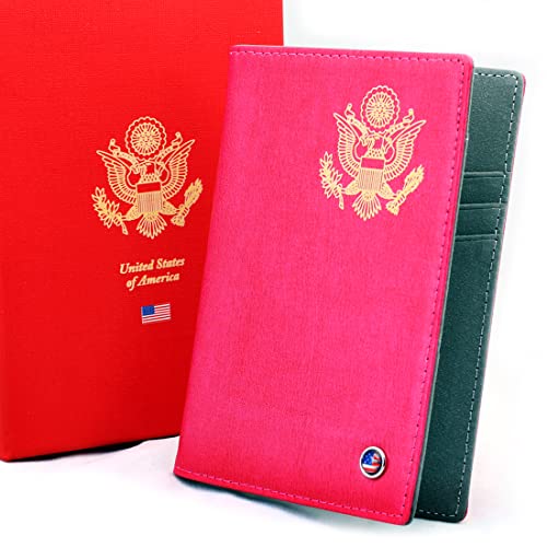 Slim Leather Passport Holder