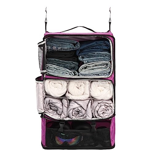 Surblue Hanging Shelves Travel Compression Packing Cube