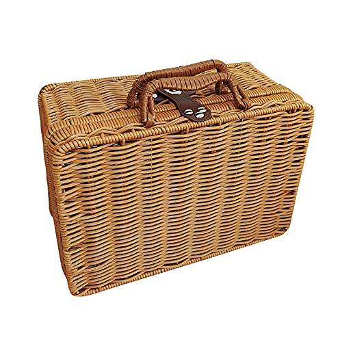 Seagrass Storage Baskets with Lids