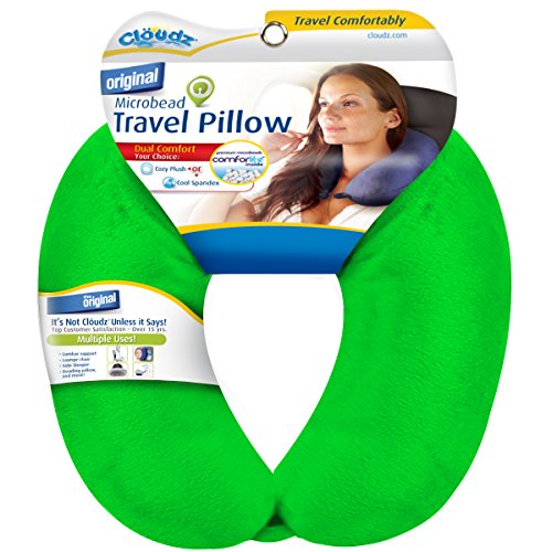 Cloudz Microbead Travel Neck Pillow