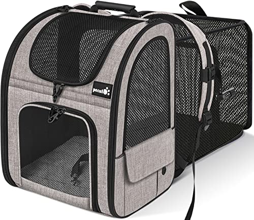 Pecute Pet Carrier Backpack - Convenient and Comfortable Backpack for Pets