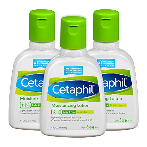 CETAPHIL Moisturizing Lotion 4 fl oz (Pack of 3)