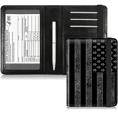 Passport Holder with Vaccine Card Slot