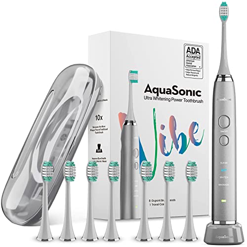 Aquasonic Vibe Ultra-Whitening Toothbrush