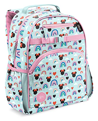Simple Modern Disney Toddler Backpack - Minnie Mouse Rainbow