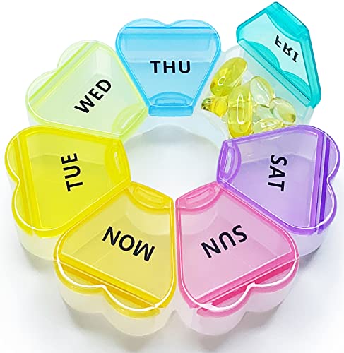 MOLN HYMY Cute Weekly Pill Box