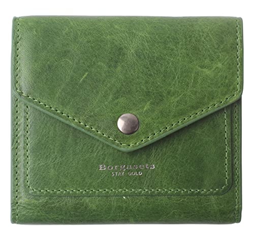 Borgasets Small Wallet for Women Leather