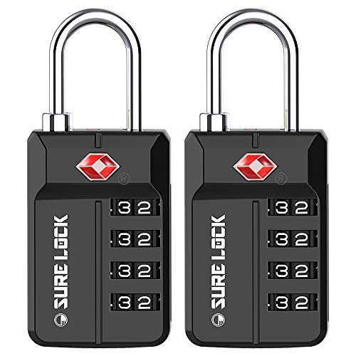 TSA Approved Travel Locks, Open Alert Combination Lock