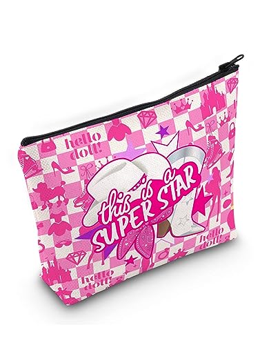 Funny Pink Makeup Bag for Women